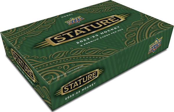 2022-23 Upper Deck Stature Hockey Hobby Box - Cartes Sportives Rive Sud