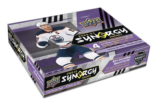 2022-23 Upper Deck Synergy Hockey Hobby Box - Cartes Sportives Rive Sud