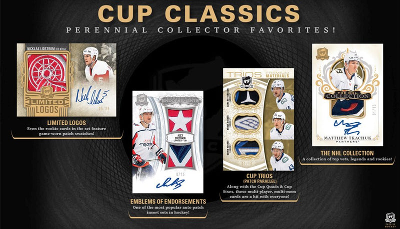 2022 - 23 Upper Deck The Cup Hockey Hobby Box - Cartes Sportives Rive Sud