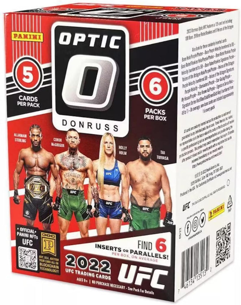 2022 Donruss Optic UFC Blaster Box - Cartes Sportives Rive Sud