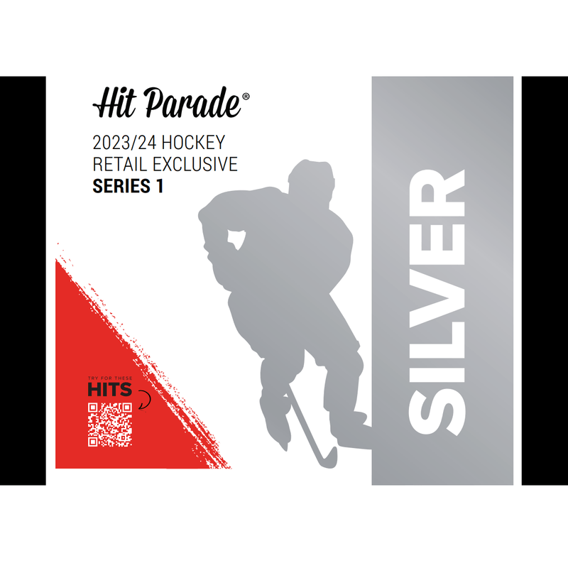 2023-24 Hit Parade Silver Edition Series 1 Hockey Hobby Box - Cartes Sportives Rive Sud