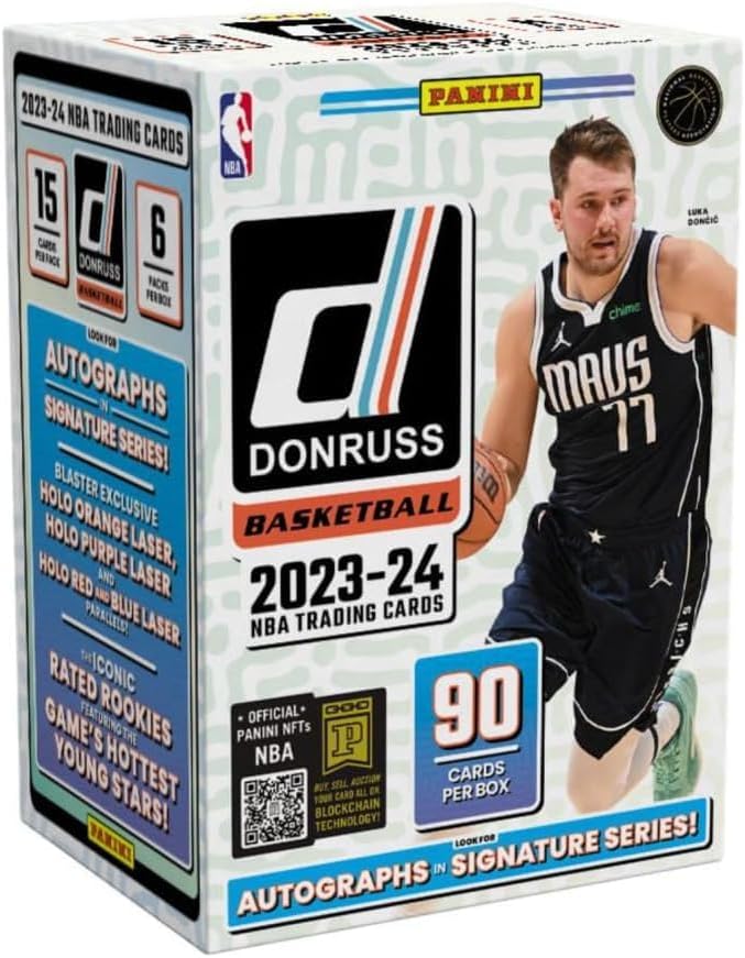 2023 - 24 Panini Donruss Basketball Blaster Box - Cartes Sportives Rive Sud