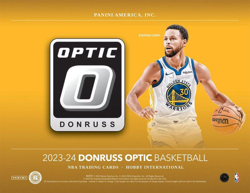 2023 - 24 Panini Donruss Optic Basketball International Hobby Box - Cartes Sportives Rive Sud