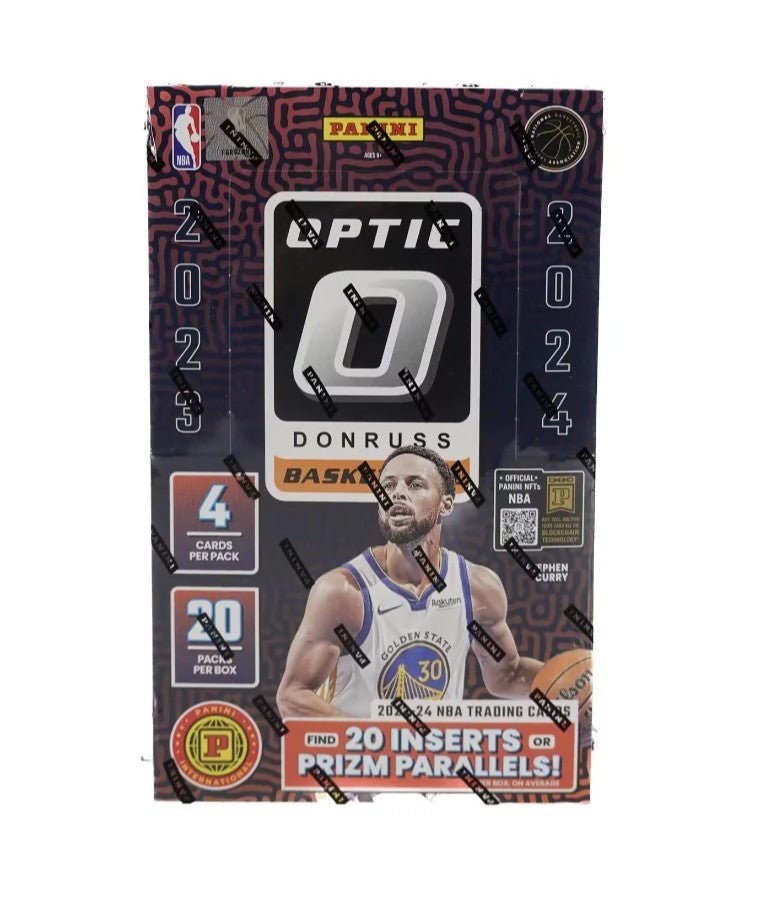 2023 - 24 Panini Donruss Optic Basketball International Hobby Box - Cartes Sportives Rive Sud