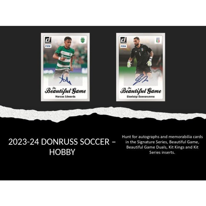 2023 - 24 Panini Donruss Soccer Hobby Box - Cartes Sportives Rive Sud