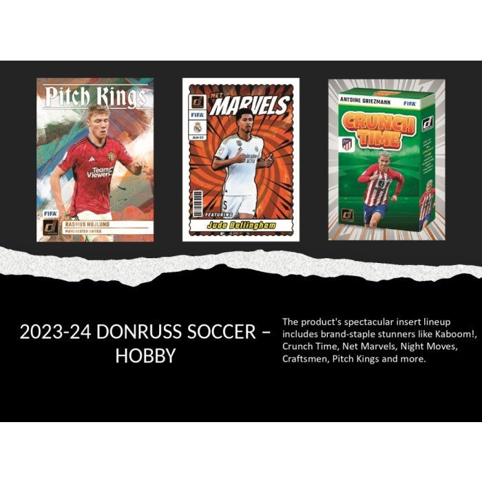 2023 - 24 Panini Donruss Soccer Hobby Box - Cartes Sportives Rive Sud