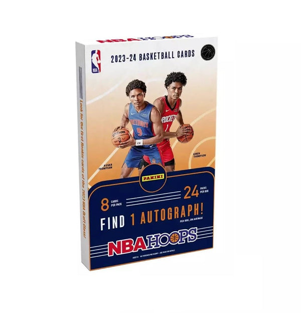 2023 - 24 Panini NBA Hoops Basketball Hobby Box - Cartes Sportives Rive Sud