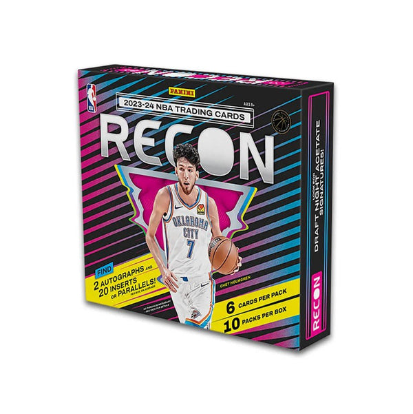 2023 - 24 Panini Recon Basketball Hobby Box - Cartes Sportives Rive Sud