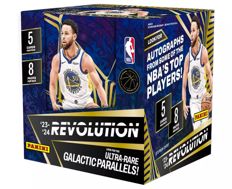 2023 - 24 Panini Revolution Basketball Hobby Box - Cartes Sportives Rive Sud