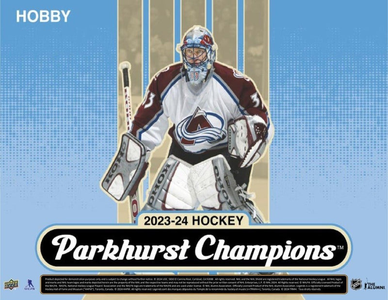 2023 - 24 Parkhurst Champions Hockey Hobby Box - Cartes Sportives Rive Sud