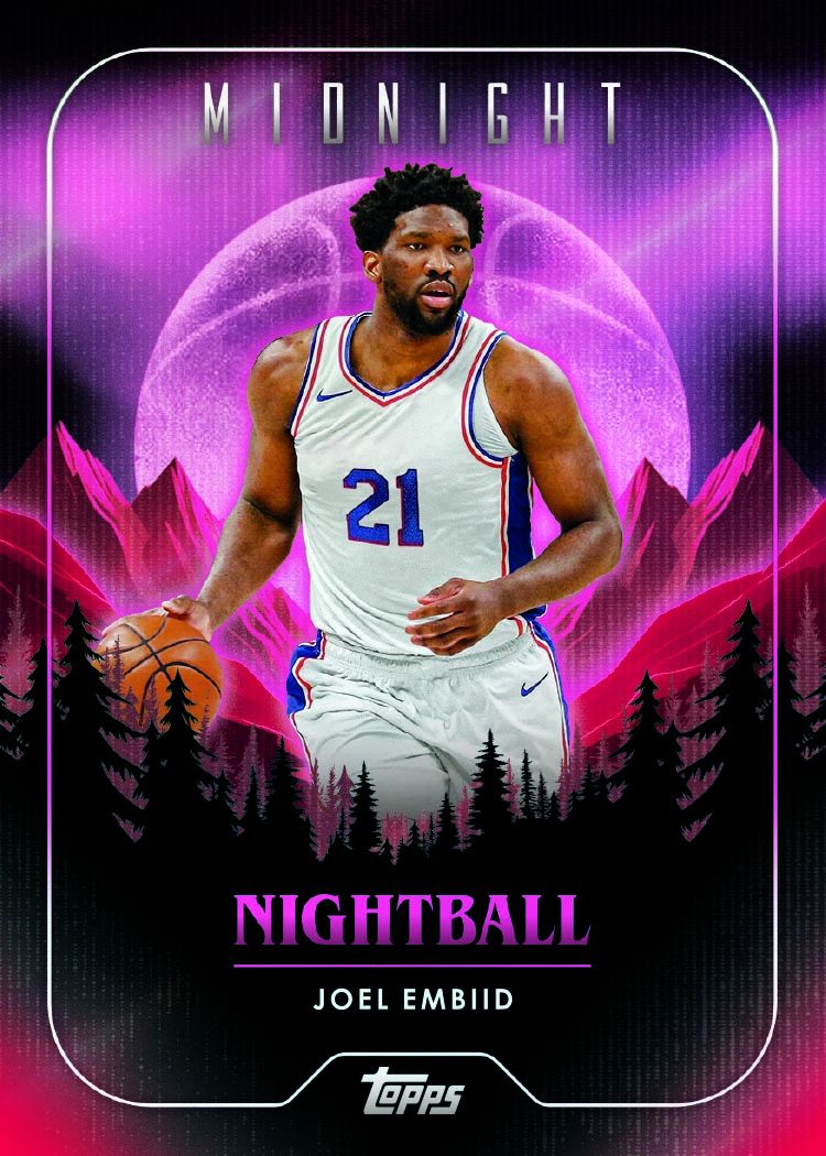 2023 - 24 Topps Midnight Basketball Hobby Box (Pre - Order) - Cartes Sportives Rive Sud