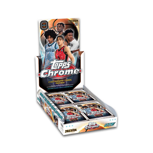 2023 - 24 Topps Overtime Elite Chrome Basketball Hobby Box - Cartes Sportives Rive Sud