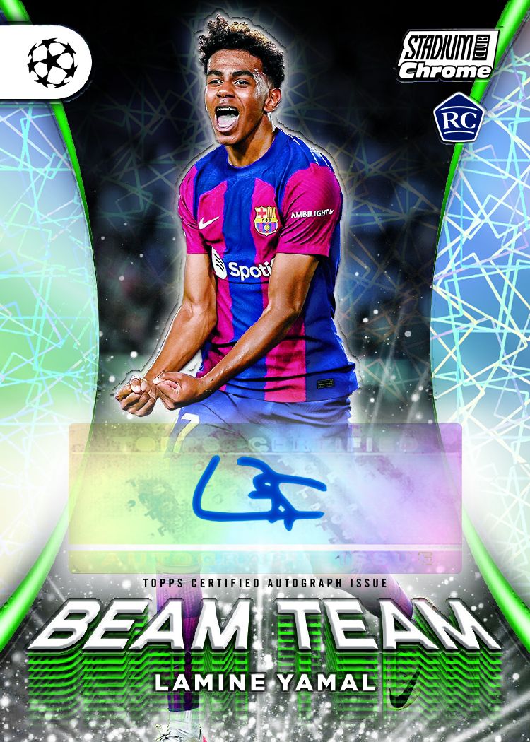 2023 - 24 Topps Stadium Club Chrome Soccer UEFA Champion League (Pre - Order) - Cartes Sportives Rive Sud