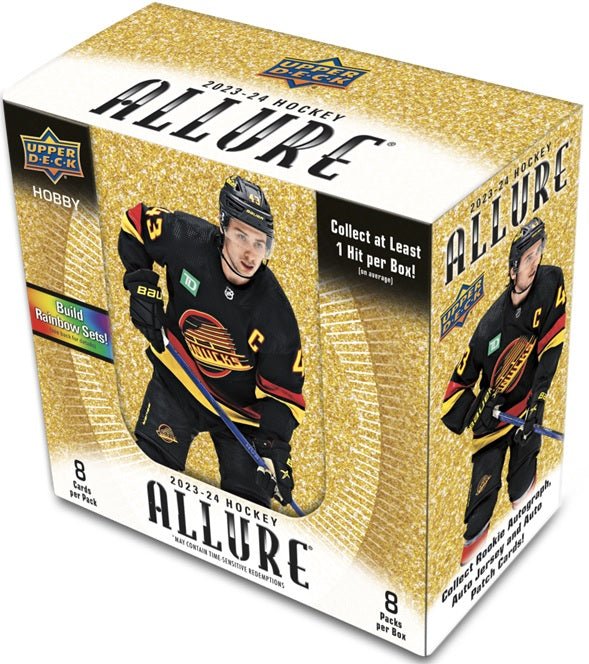 2023 - 24 Upper Deck Allure Hockey Hobby Box - Cartes Sportives Rive Sud