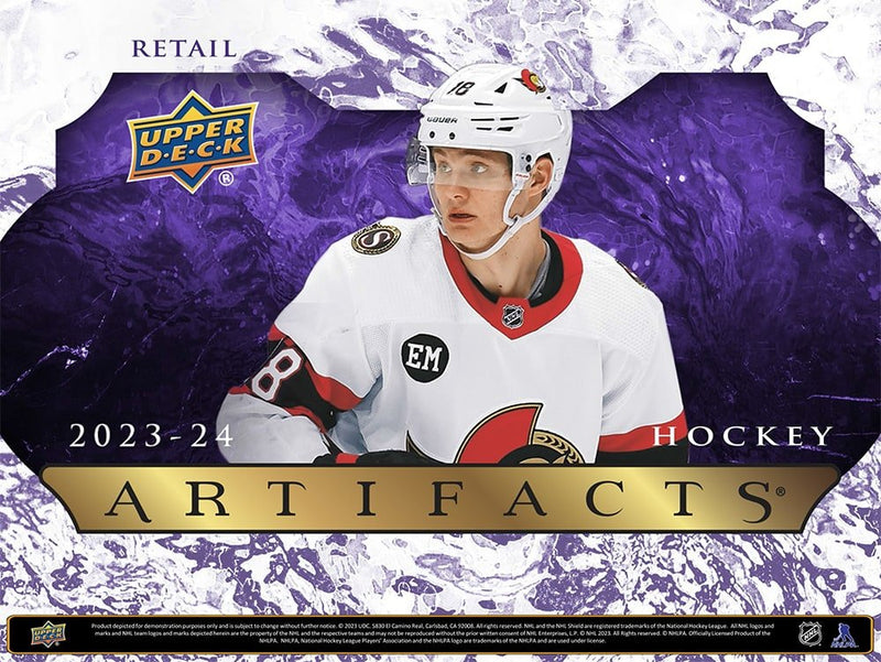 2023-24 Upper Deck Artifacts Hockey Blaster Box - Cartes Sportives Rive Sud