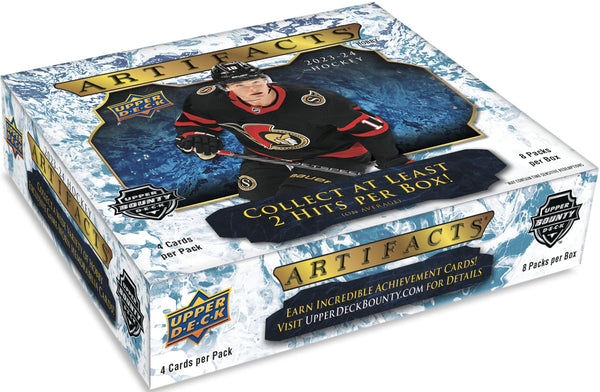 2023-24 Upper Deck Artifacts Hockey Hobby Box - Cartes Sportives Rive Sud