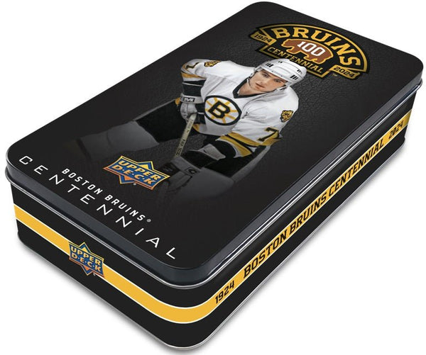 2023 - 24 Upper Deck Boston Bruins Centennial Hockey Hobby Box - Cartes Sportives Rive Sud