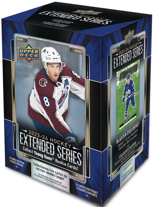 2023 - 24 Upper Deck Extended Series Hockey Blaster Box - Cartes Sportives Rive Sud