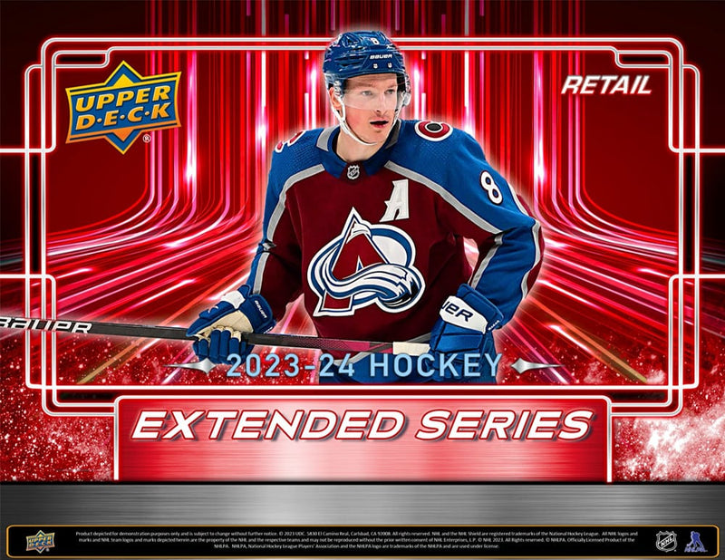 2023 - 24 Upper Deck Extended Series Hockey Blaster Box - Cartes Sportives Rive Sud