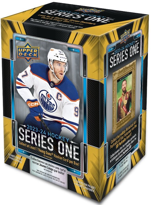 2023-24 Upper Deck Series 1 Hockey Blaster Box - Cartes Sportives Rive Sud