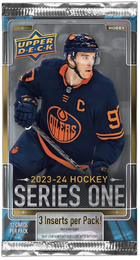 2023-24 Upper Deck Series 1 Hockey Hobby Box - Cartes Sportives Rive Sud