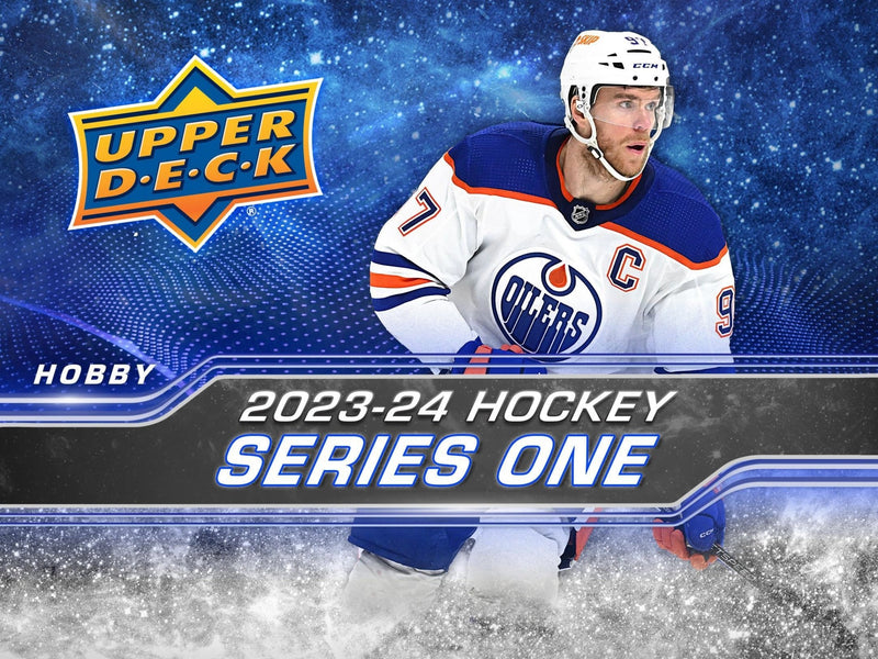 2023-24 Upper Deck Series 1 Hockey Hobby Box - Cartes Sportives Rive Sud