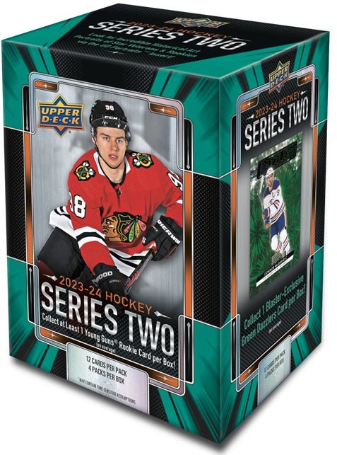 2023-24 Upper Deck Series 2 Hockey Blaster Box - Cartes Sportives Rive Sud