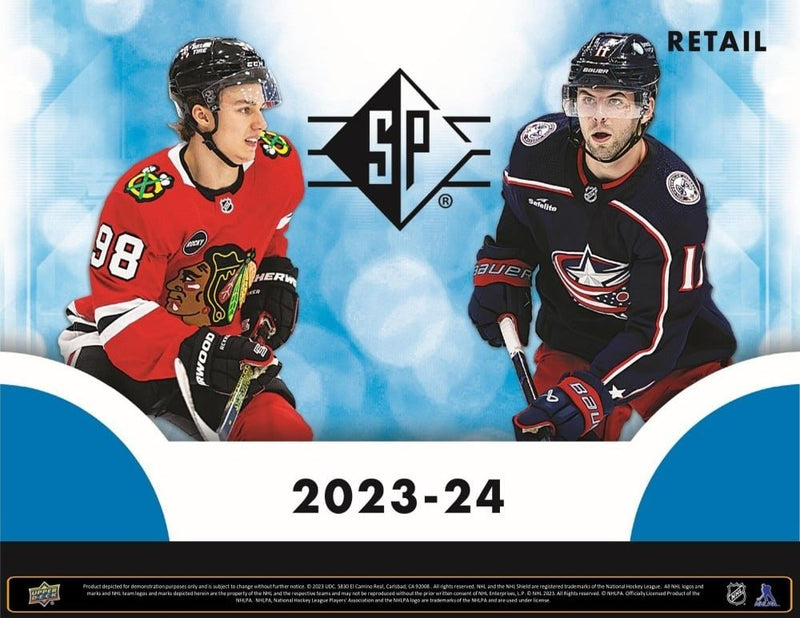 2023-24 Upper Deck SP Authentic Hockey Blaster Box - Cartes Sportives Rive Sud