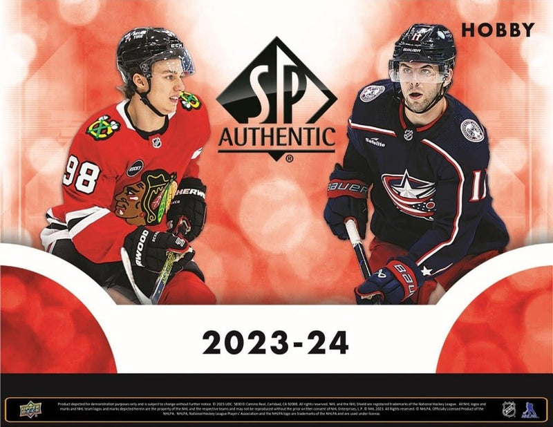 2023-24 Upper Deck SP Authentic Hockey Hobby Box - Cartes Sportives Rive Sud