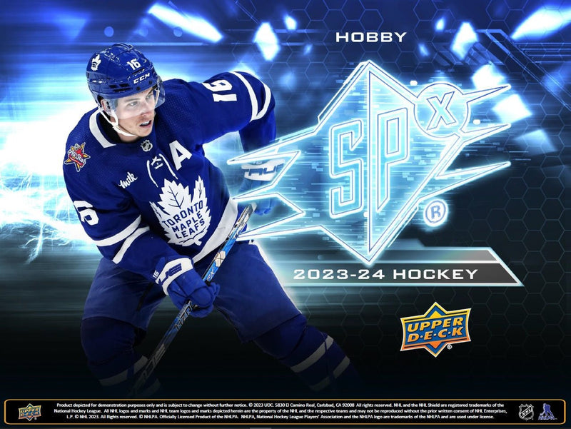 2023 - 24 Upper Deck SPX Hockey - Cartes Sportives Rive Sud