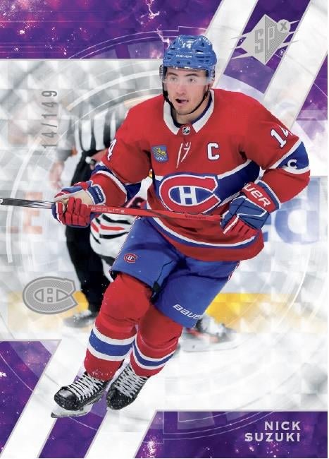 2023 - 24 Upper Deck SPX Hockey - Cartes Sportives Rive Sud