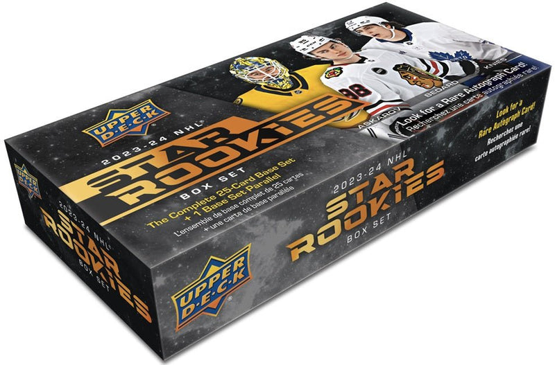 2023 - 24 Upper Deck Star Rookies Hockey Box Set - Cartes Sportives Rive Sud