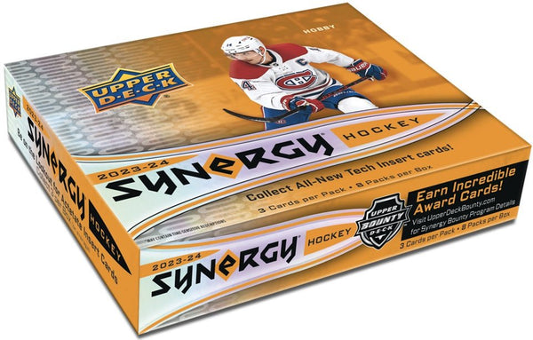 2023-24 Upper Deck Synergy Hockey Hobby Box - Cartes Sportives Rive Sud