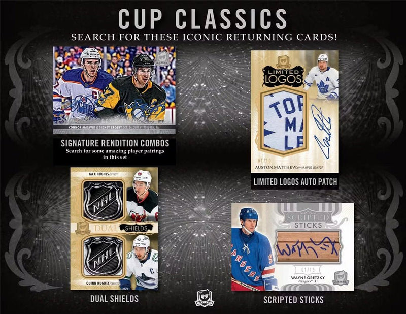 2023 - 24 Upper Deck The Cup Hockey Hobby Box - Cartes Sportives Rive Sud