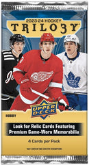 2023-24 Upper Deck Trilogy Hockey Hobby Box - Cartes Sportives Rive Sud