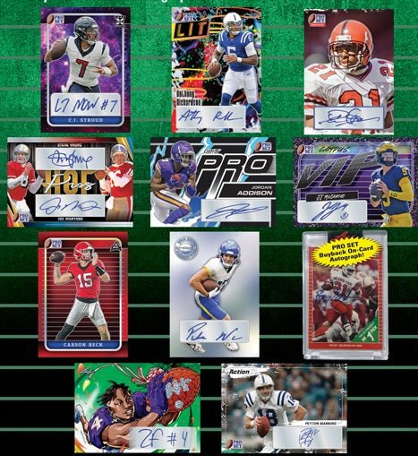 2023 Leaf Pro Set Metal Football - Cartes Sportives Rive Sud