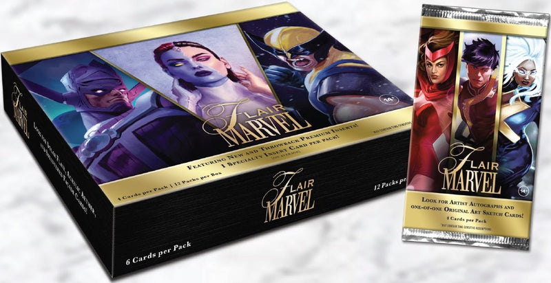 2023 Marvel Flair Hobby Box (Pre-Order) - Cartes Sportives Rive Sud