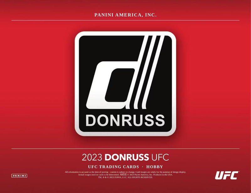 2023 Panini Donruss UFC Hobby Box - Cartes Sportives Rive Sud