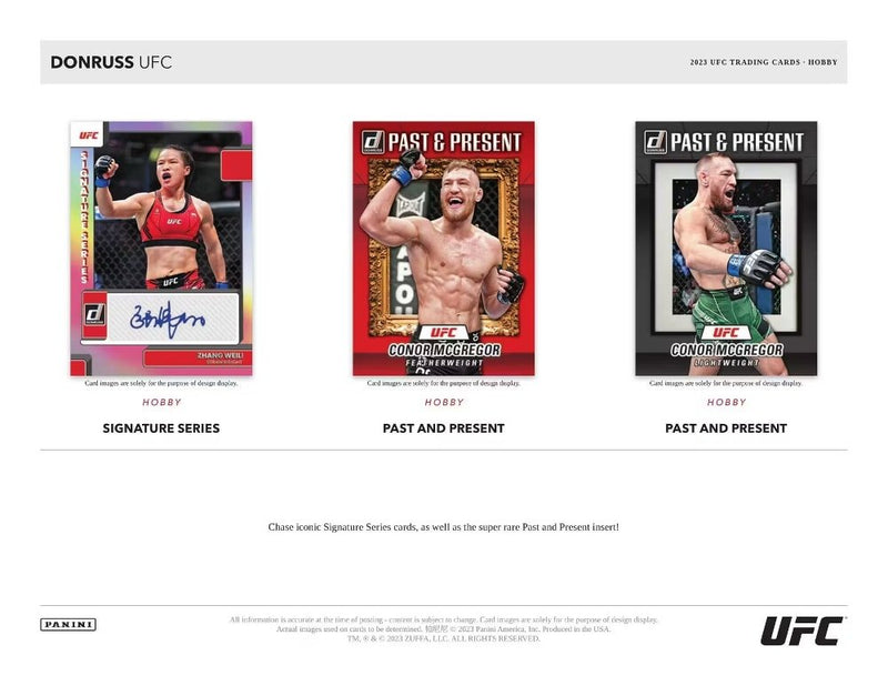 2023 Panini Donruss UFC Hobby Box - Cartes Sportives Rive Sud