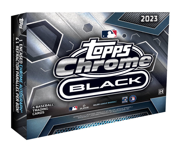 2023 Topps Chrome Black Baseball Hobby Box - Cartes Sportives Rive Sud