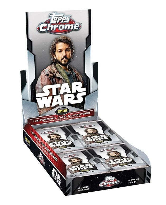 2023 Topps Chrome Star Wars Hobby Box - Cartes Sportives Rive Sud