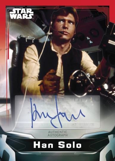 2023 Topps Star Wars Signature Series - Cartes Sportives Rive Sud