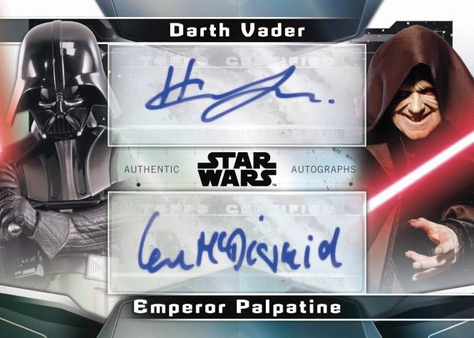 2023 Topps Star Wars Signature Series - Cartes Sportives Rive Sud