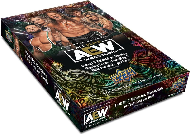 2023 Upper Deck AEW All Elite Wrestling Hobby Box - Cartes Sportives Rive Sud