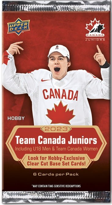 2023 Upper Deck Hockey Team Canada Juniors Blaster Box - Cartes Sportives Rive Sud