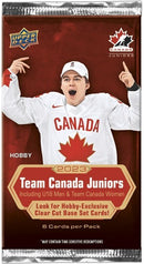 2023 Upper Deck Team Canada Juniors Hockey Hobby Box - Cartes Sportives Rive Sud