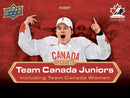 2023 Upper Deck Team Canada Juniors Hockey Hobby Box - Cartes Sportives Rive Sud