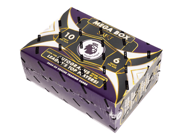 2024 - 25 Panini Select English Premier League Soccer Hobby Mega Box - Cartes Sportives Rive Sud