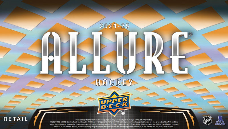 2024 - 25 Upper Deck Allure Hockey Blaster Box (Pre - Order) - Cartes Sportives Rive Sud