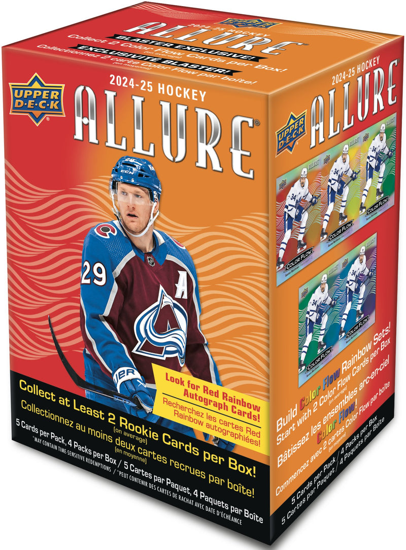 2024 - 25 Upper Deck Allure Hockey Blaster Box (Pre - Order) - Cartes Sportives Rive Sud